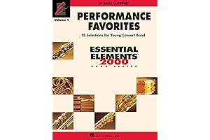 Performance Favorites, Vol. 1 - Bass Clarinet: Reinforcing Essential Elements for Band Book 1