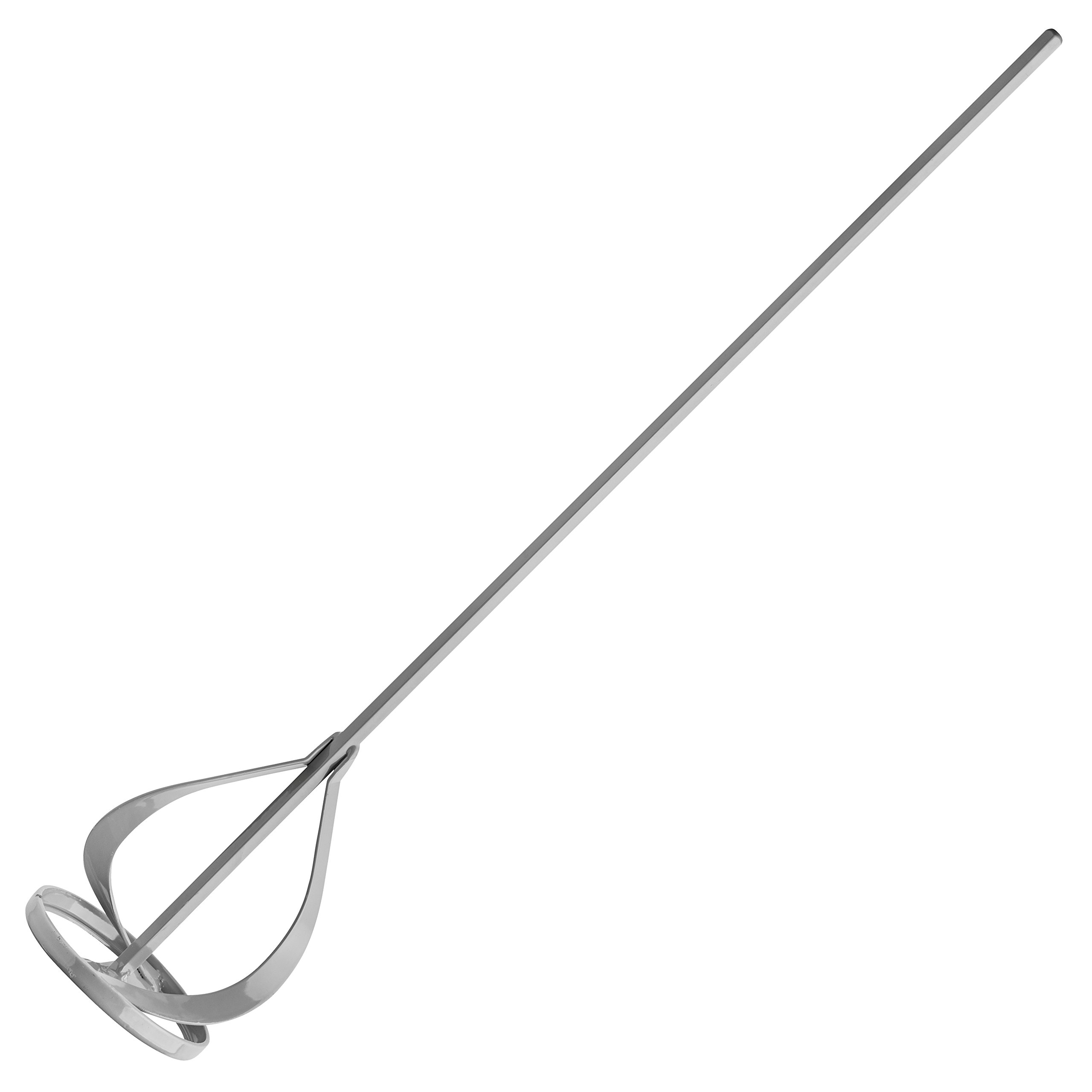 Heavy Duty Paint Plaster Mixer Stirrer Mixing Paddle Whisk Tool 100 X 600Mm