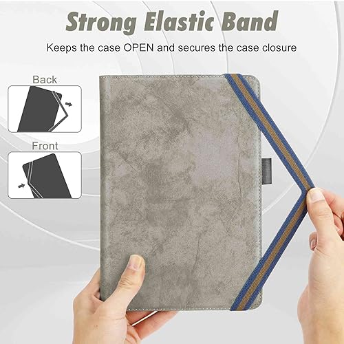 Miniatura 18 de UrbanX Funda universal para tablet de 7 a 8 pulgadas, funda protectora para tablet Huawei MediaPad T3 7.0 con pantalla táctil, con banda de fijación