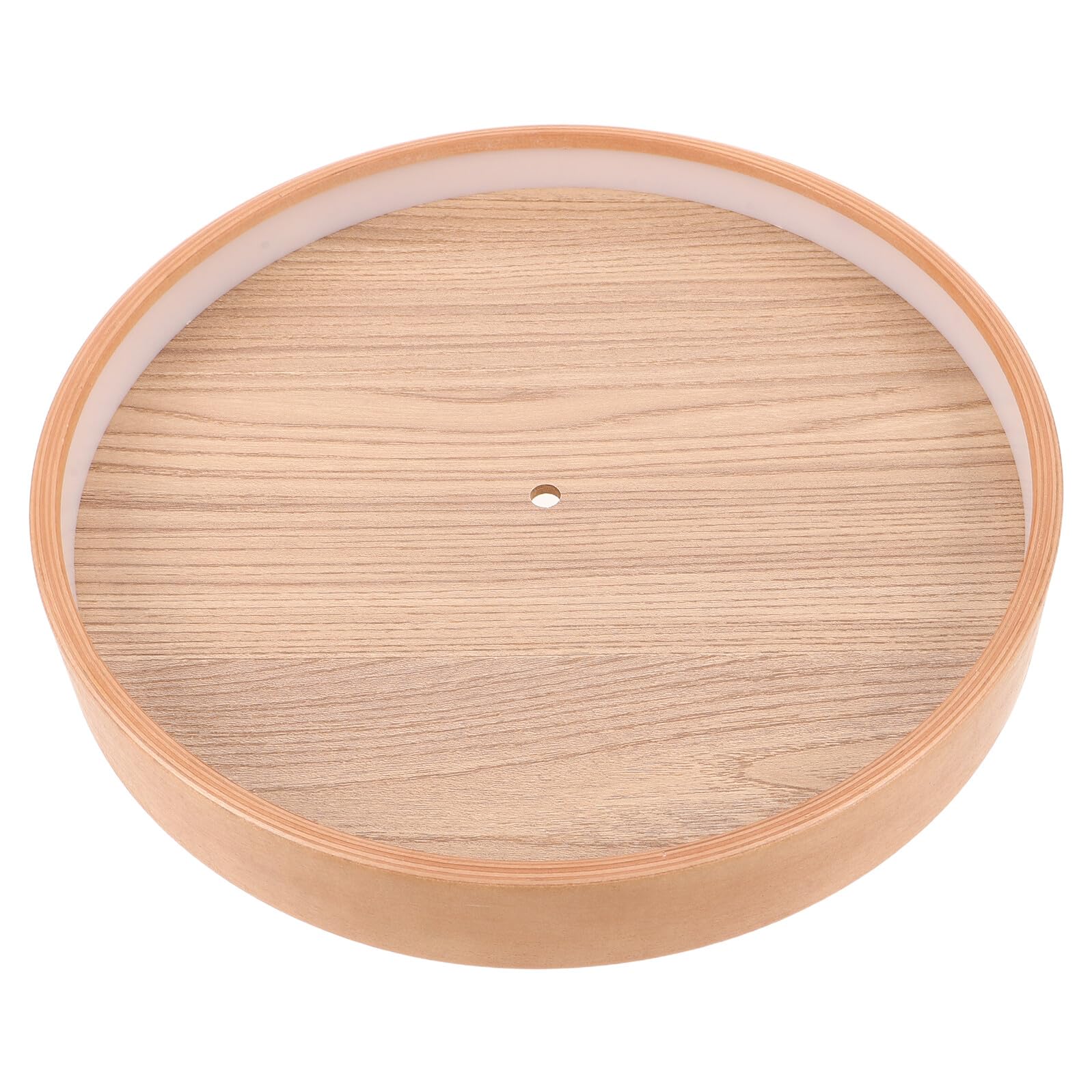 Cadre d'horloge murale en bois massif de 35,5 cm pour salon et bureau TOYANDONA