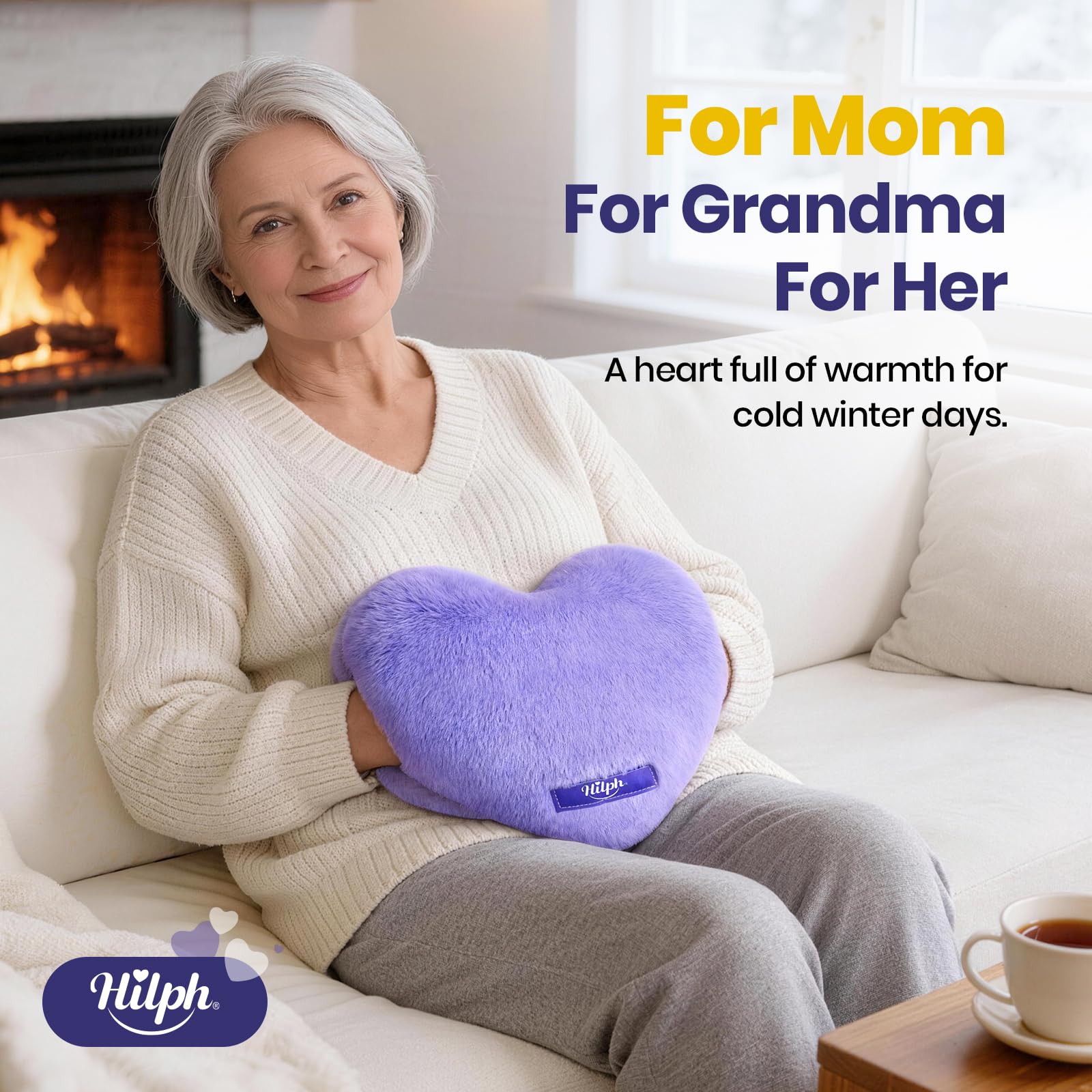 Hilph Coussin chauffant pour les mains - Chauffe-mains - Thérapie par la
