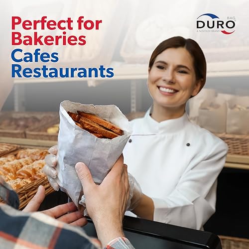 Miniatura 2 de General GW8500 #8 Bolsa de papel para comestibles, 35lb blanco, estándar 6 18 x 4 16 x 12 716, (caja de 500 bolsas)