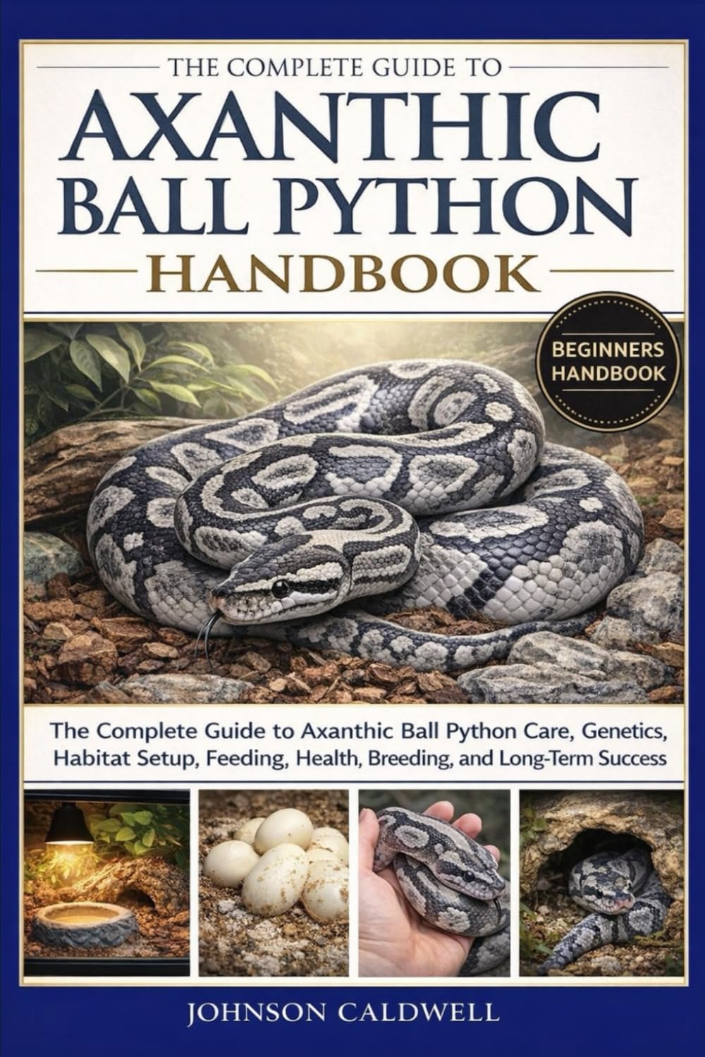 THE COMPLETE GUIDE TO AXANTHIC BALL PYTHON HANDBOOK: The Complete Guide to Axanthic Ball Python Care, Genetics, Habitat Setup, Feeding, Health, Breeding, and Long-Term Success