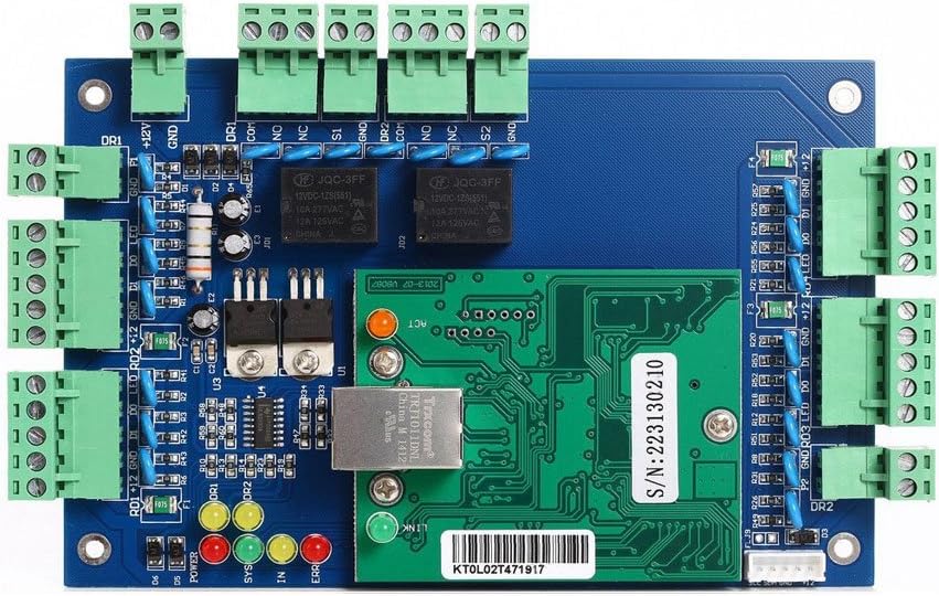 Flаѕh Dеаlѕ - 40% оƒƒ TCPIP 2 Doors Magnetic Lock(600LBS) Access Control Systems Request to Exit Detector Motion Sensor 110V Metal Power Supply Box+Card & Fobs