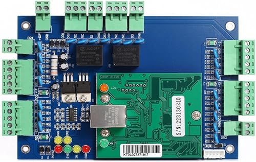 Miniatura 2 de Sistemas de tablero de control de acceso de 2 puertas 600lbs Cerradura electromagnética Infrarrojo Ninguno Botón de salida táctil Lector de teclado