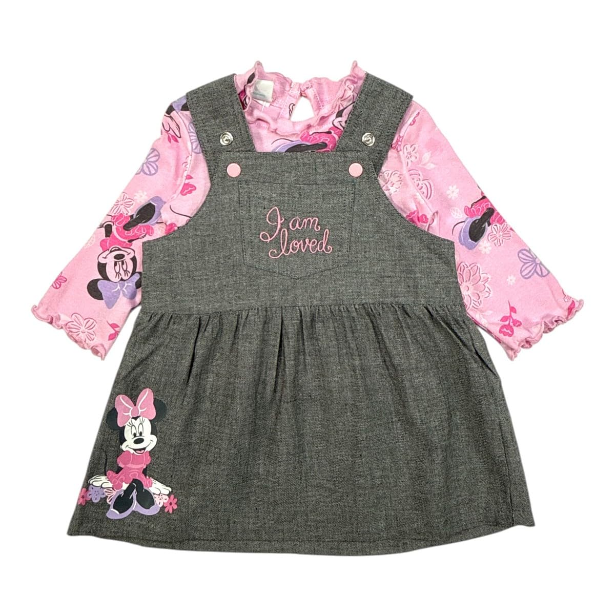 Disney Baby - Mädchen Minnie-baby-set Pullover Sweater