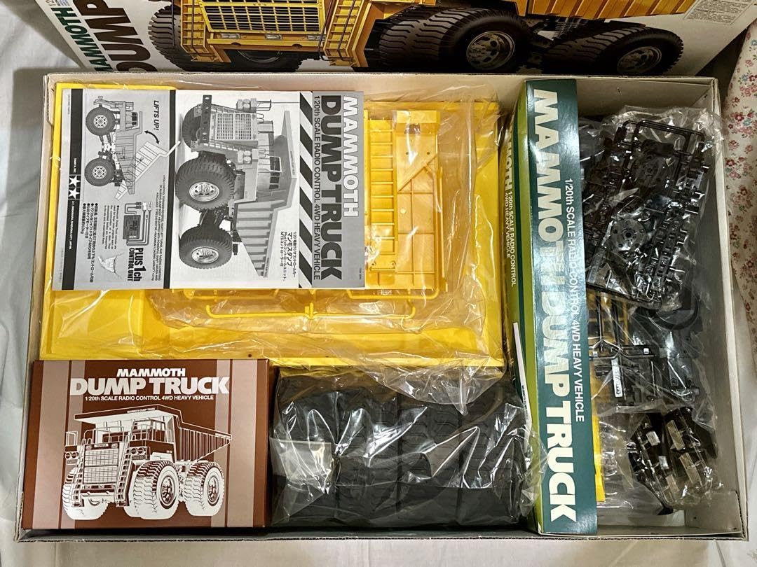 Amazon.co.jp: タミヤマンモスダンプ MAMMOTH DUMP TRUCK 1/20