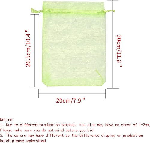 Miniatura 30 de Dealglad 100pcs Drawstring Organza bolsas de joyería caramelo para fiestas, casamientos, regalos Negro