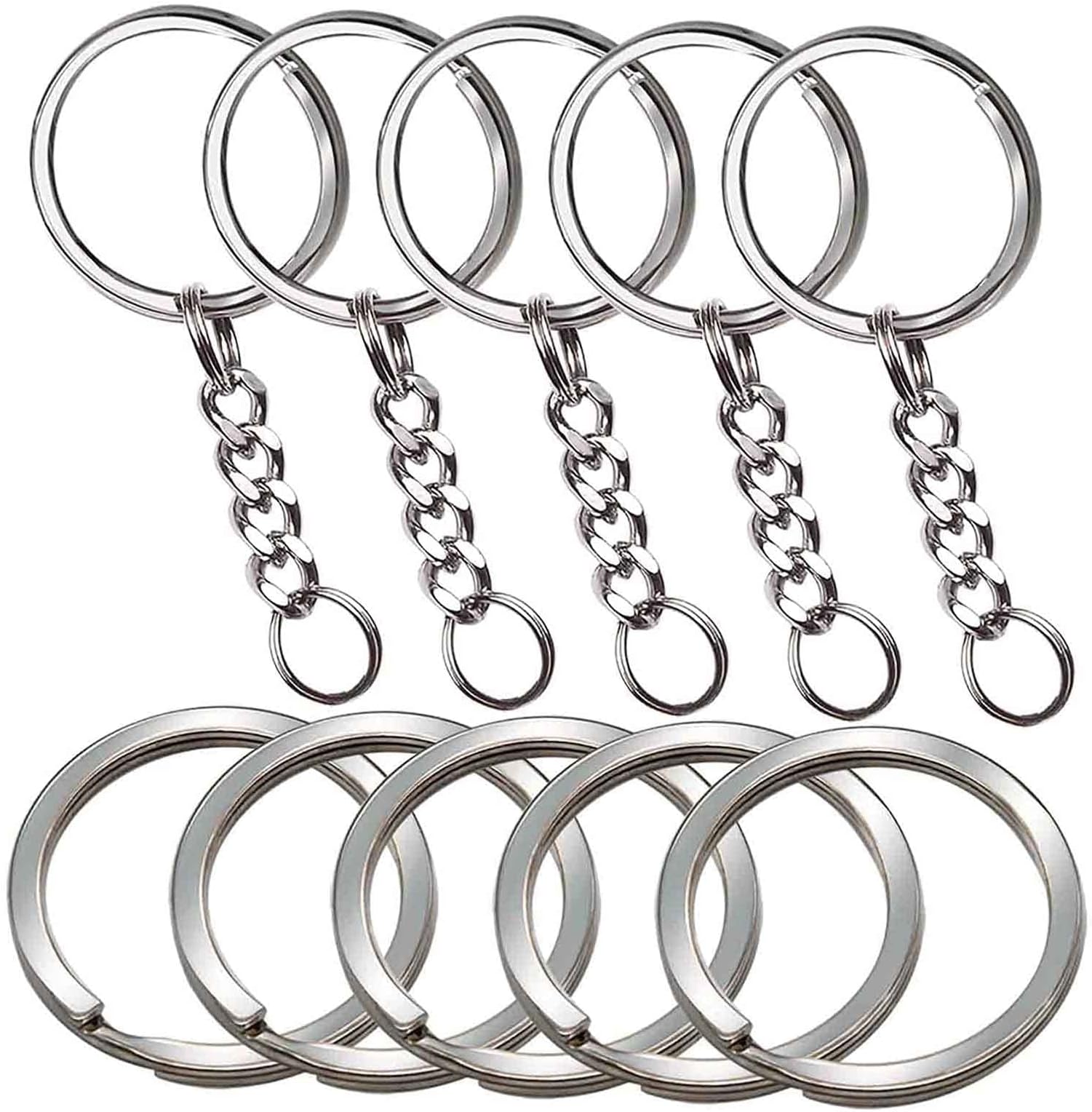 Liangery Key Chains, Luxury Business Key Chain Holder with Sturdy Keyring Hooks for Man and Woman