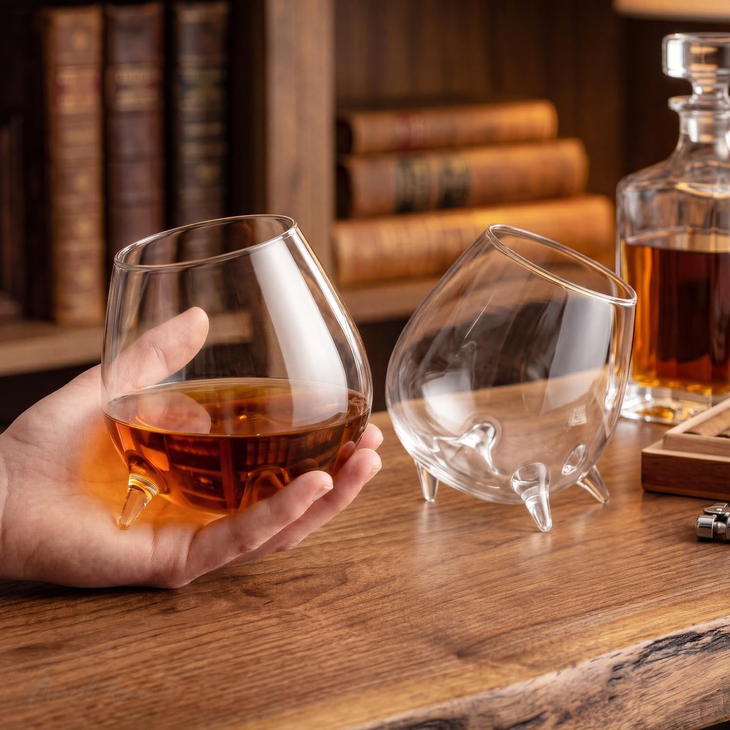 Relax Cognac Glasses - Set of 2 -2 Relax Cognac Glasses - Set of 2 -2