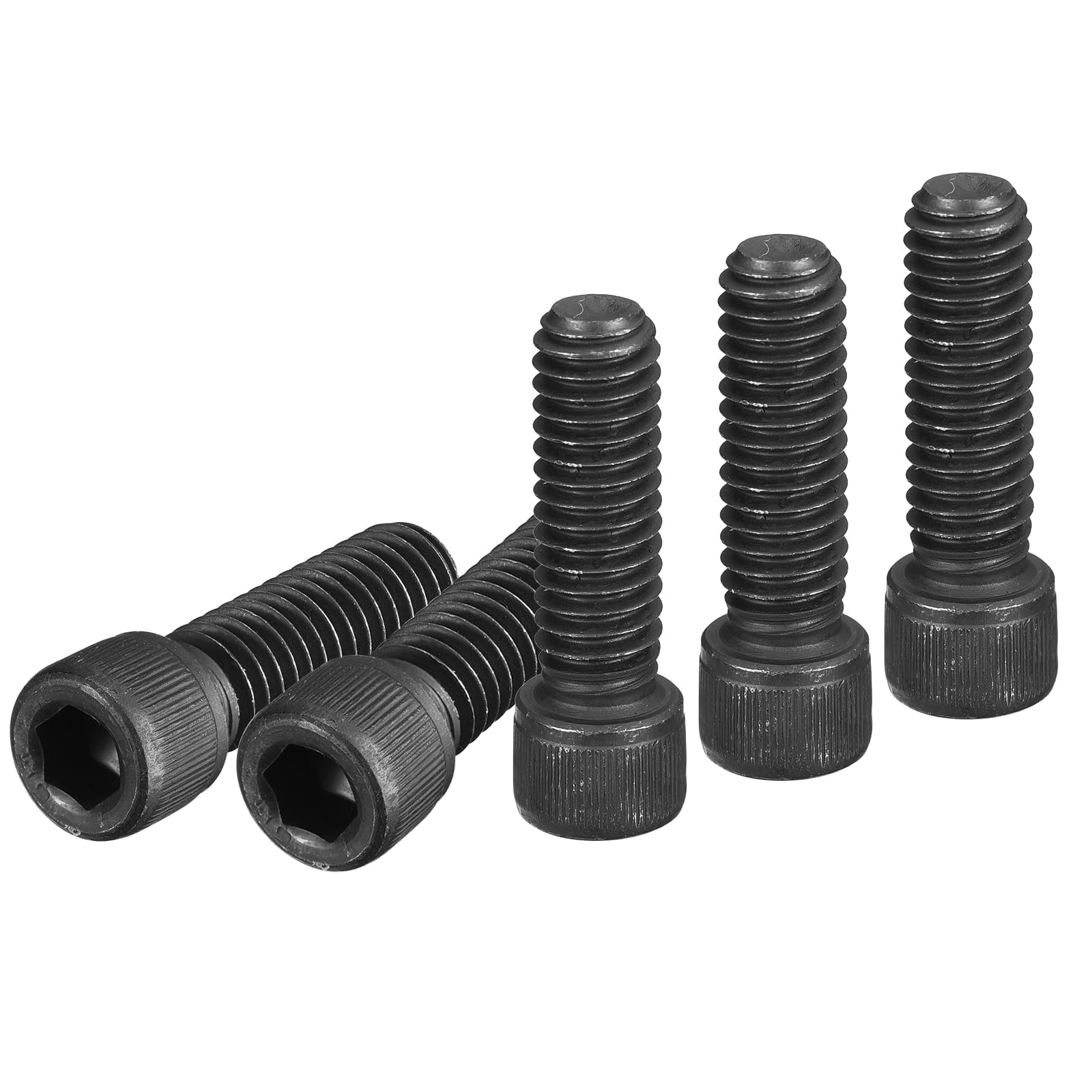 DTGN 5/16-18x1" Socket Head Cap Screws Bolts, 10Pcs 12.9 Grade Alloy Steel, Machine Hex Socket Screw, Hex Drive