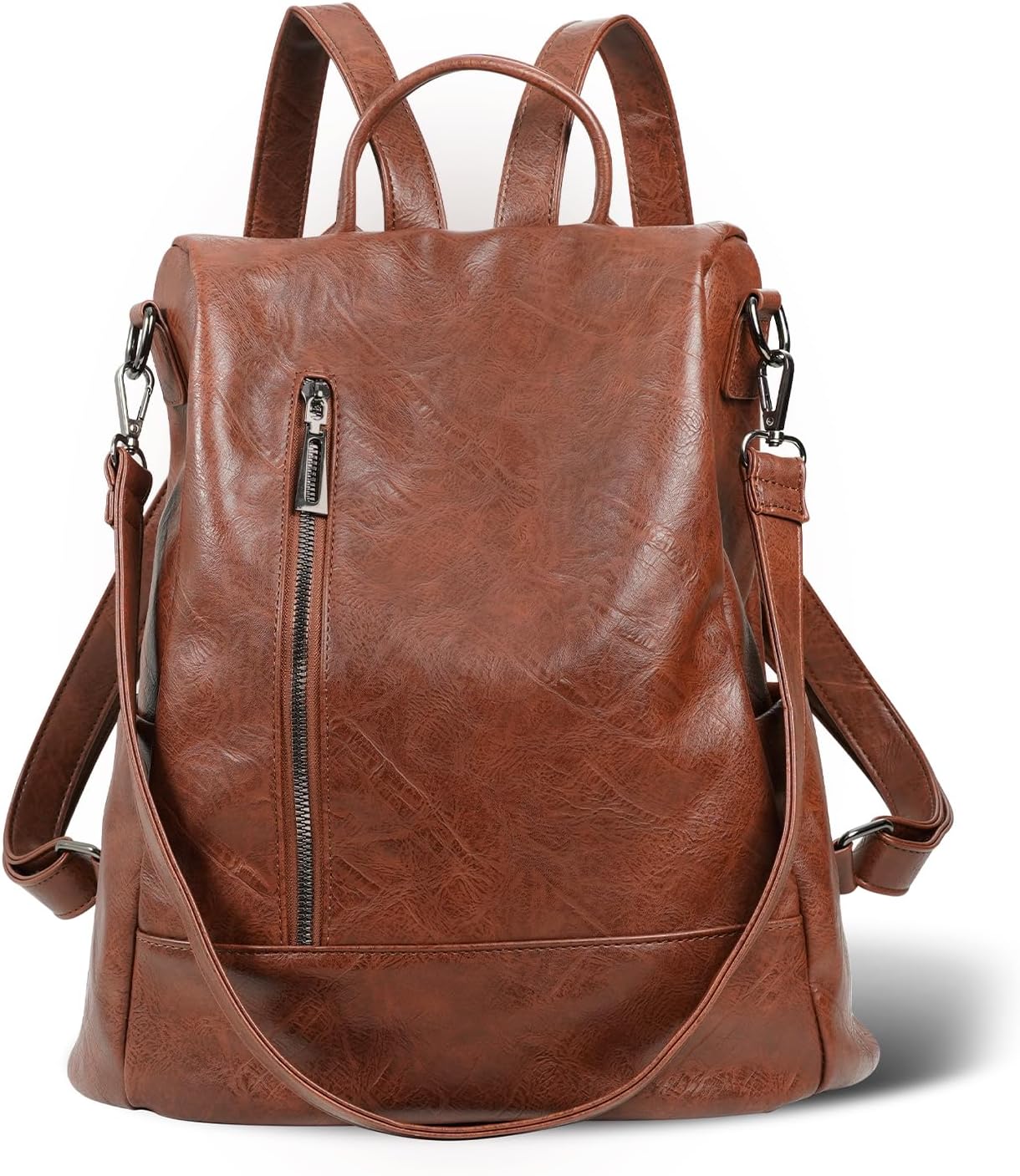 Small Women Backpack Purse PU Leather Anti-theft Casual Shoulder Bag Fashion Ladies Satchel Bags