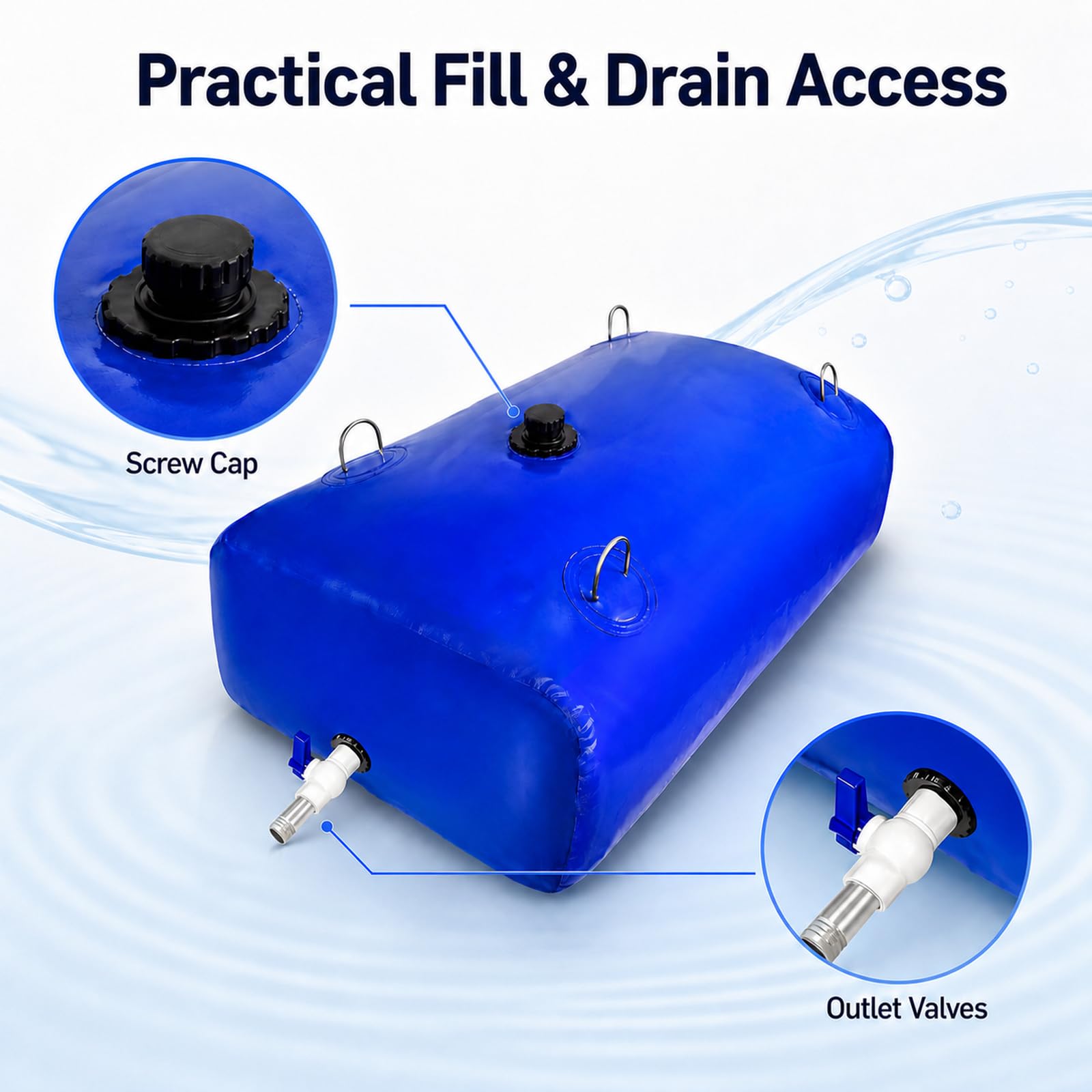 Vejiga De Agua Plegable,DepóSito De Agua Flexible