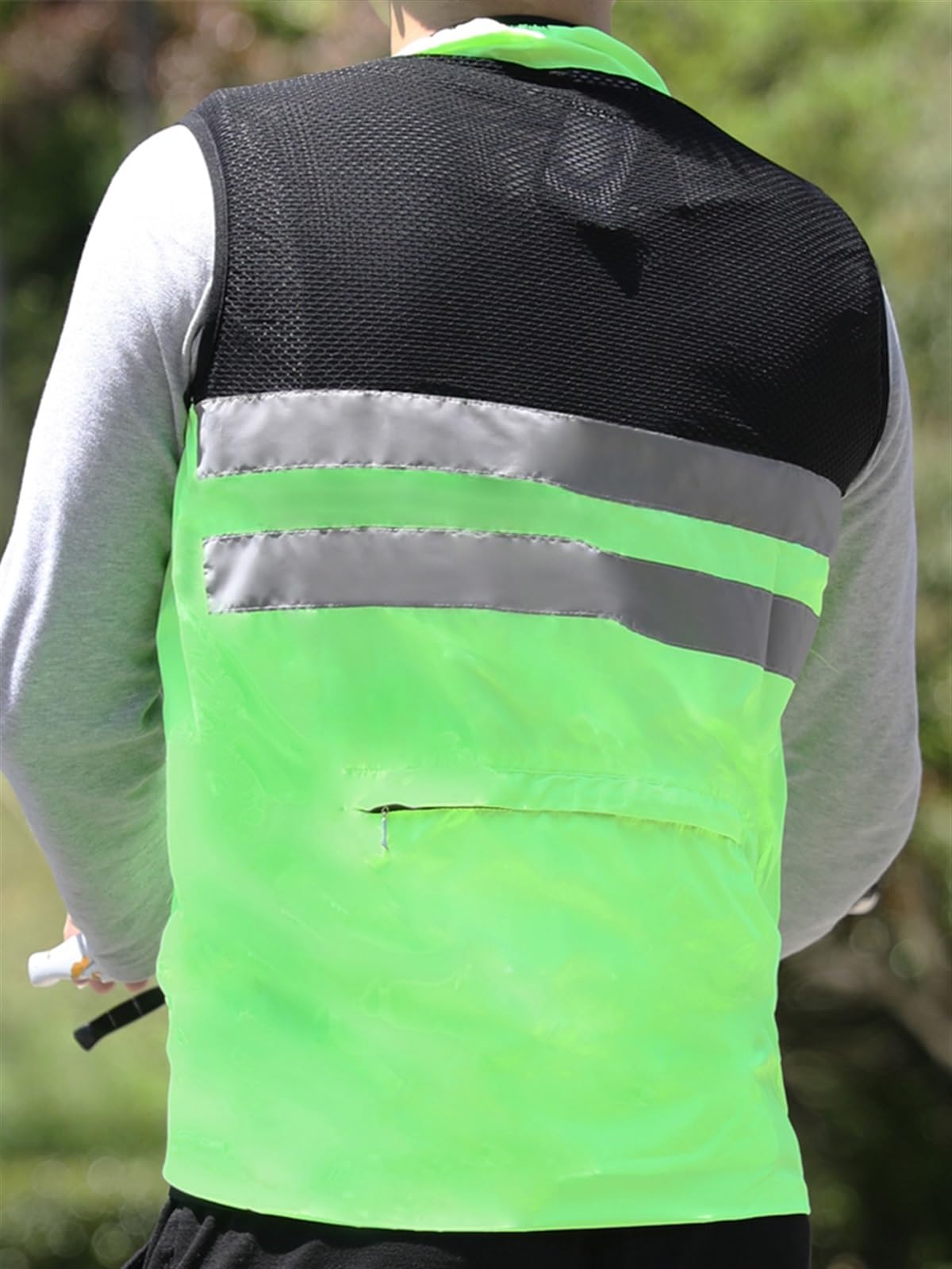 Chaleco de Ciclismo Reflectante a Prueba de Viento for Bicicleta de Carretera, Chaqueta sin Mangas for Ciclismo Chaleco Ciclismo Hombre(07,EU 3XL (Asia 4XL))