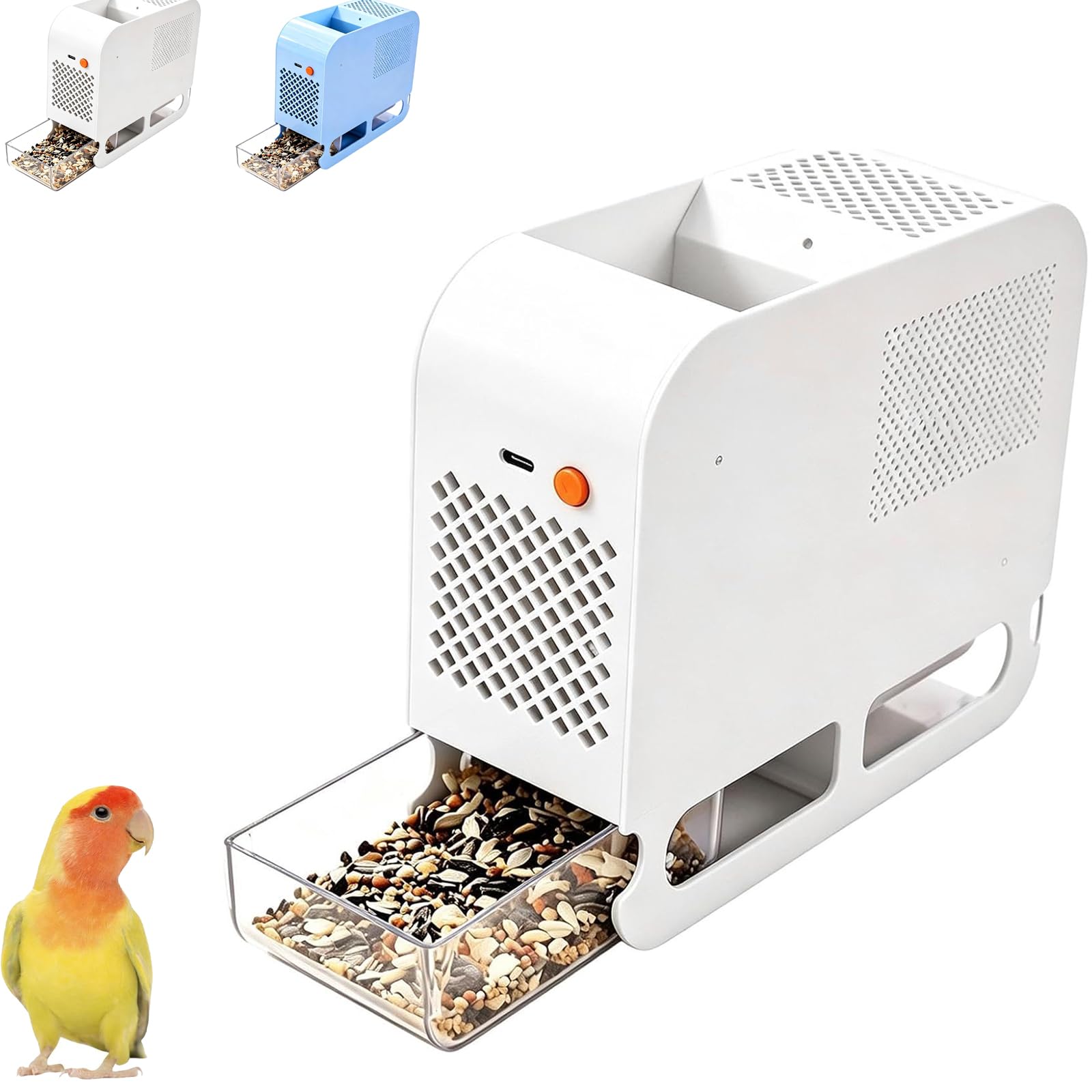 Electric Bird Seed Shell Separator, USB Plug-In Grain Splitte Machine (#A)