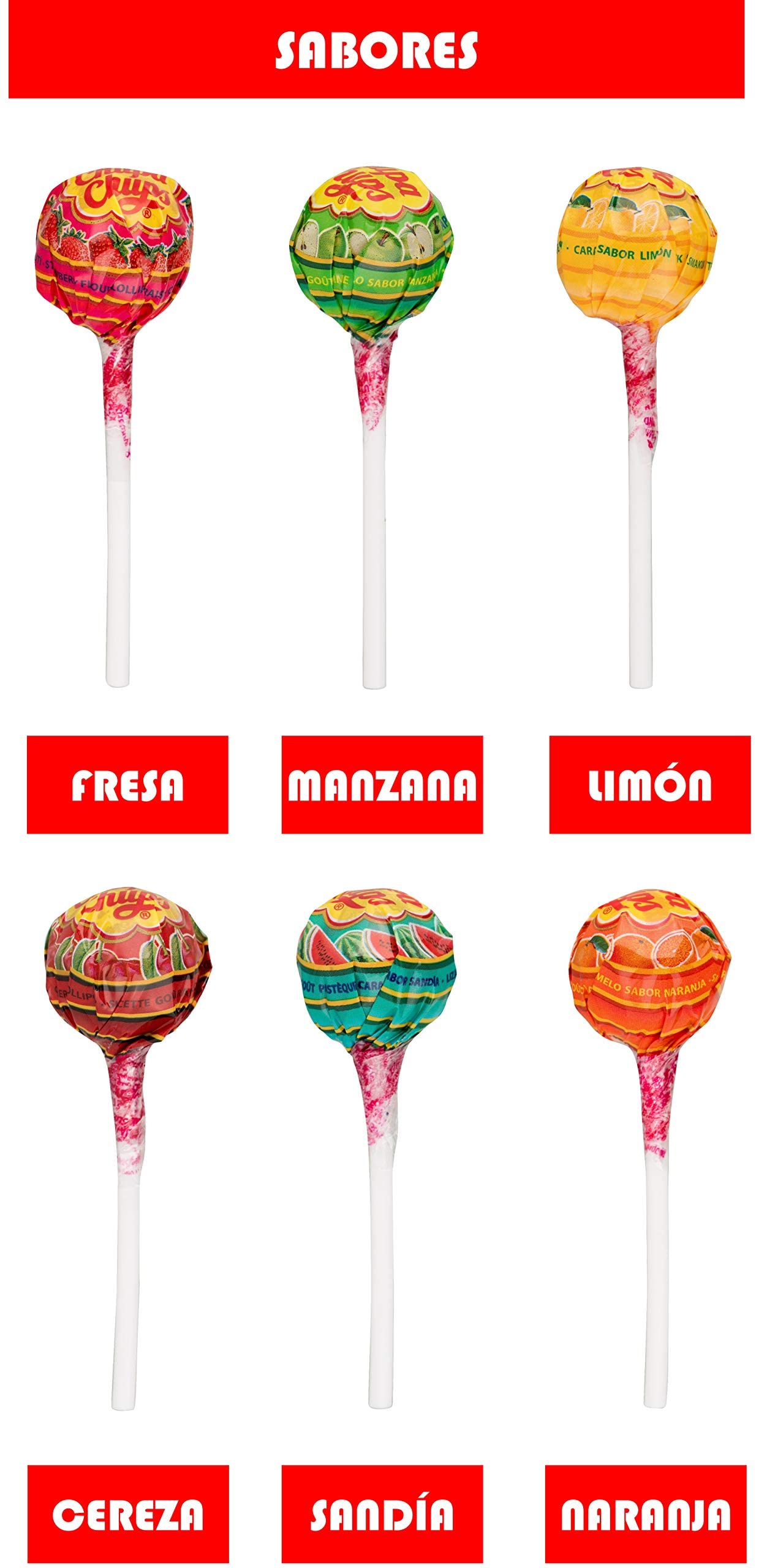 Chupa Chups Caramelo con Palo de Sabores Variados, 19 x 12g + Smint Tin Fresa, Caramelo Comprimido Sin Azúcar - 12 unidades de 35 gr, (Total 420 gr.)