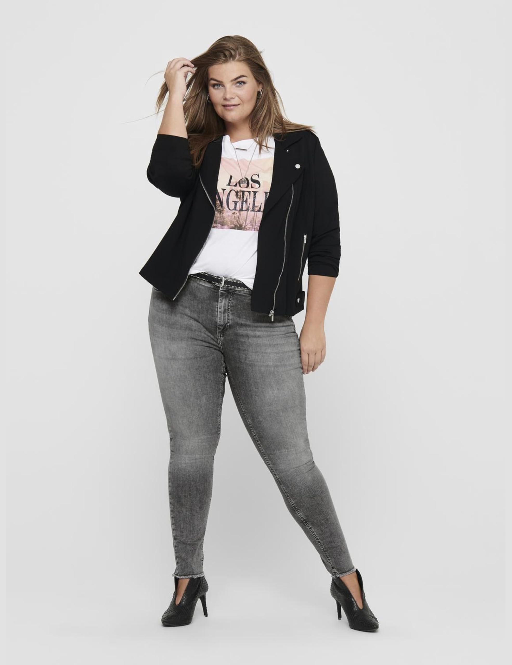 Only Carmakoma Carwilly Life Reg SK Ank JN Rea0918 Noos - Jeans - Jeans - Femme