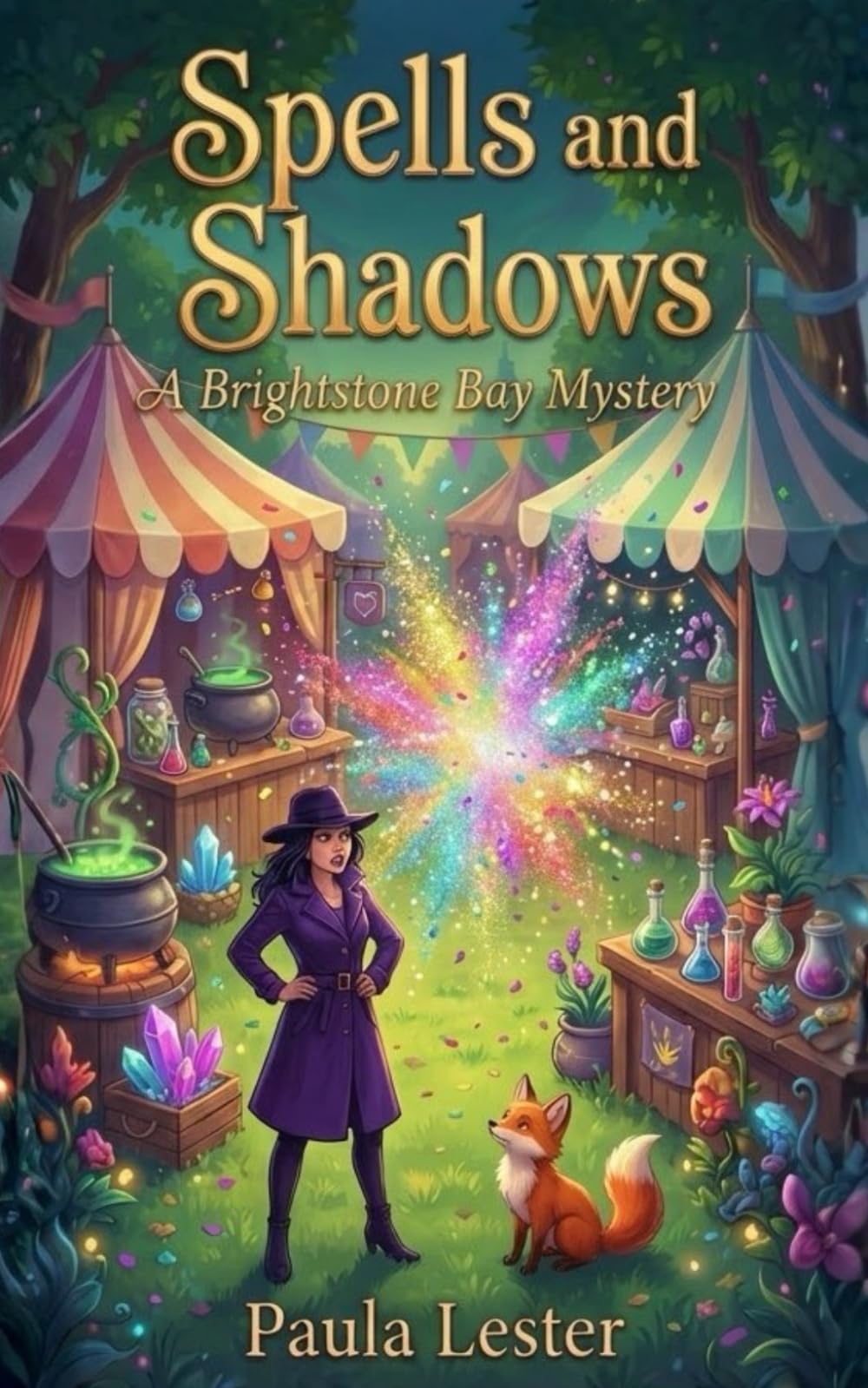 Spells and Shadows (Brightstone Bay Cozy Witch Mysteries)