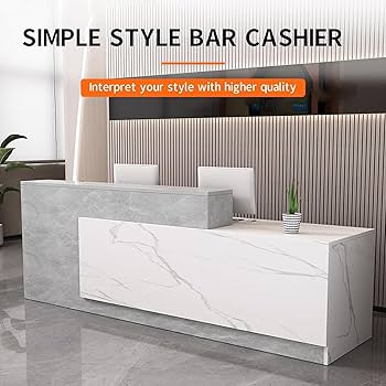 レジカウンター Amazon.co.jp: レジカウンター 受付カウンター レ木製のレジカウンター