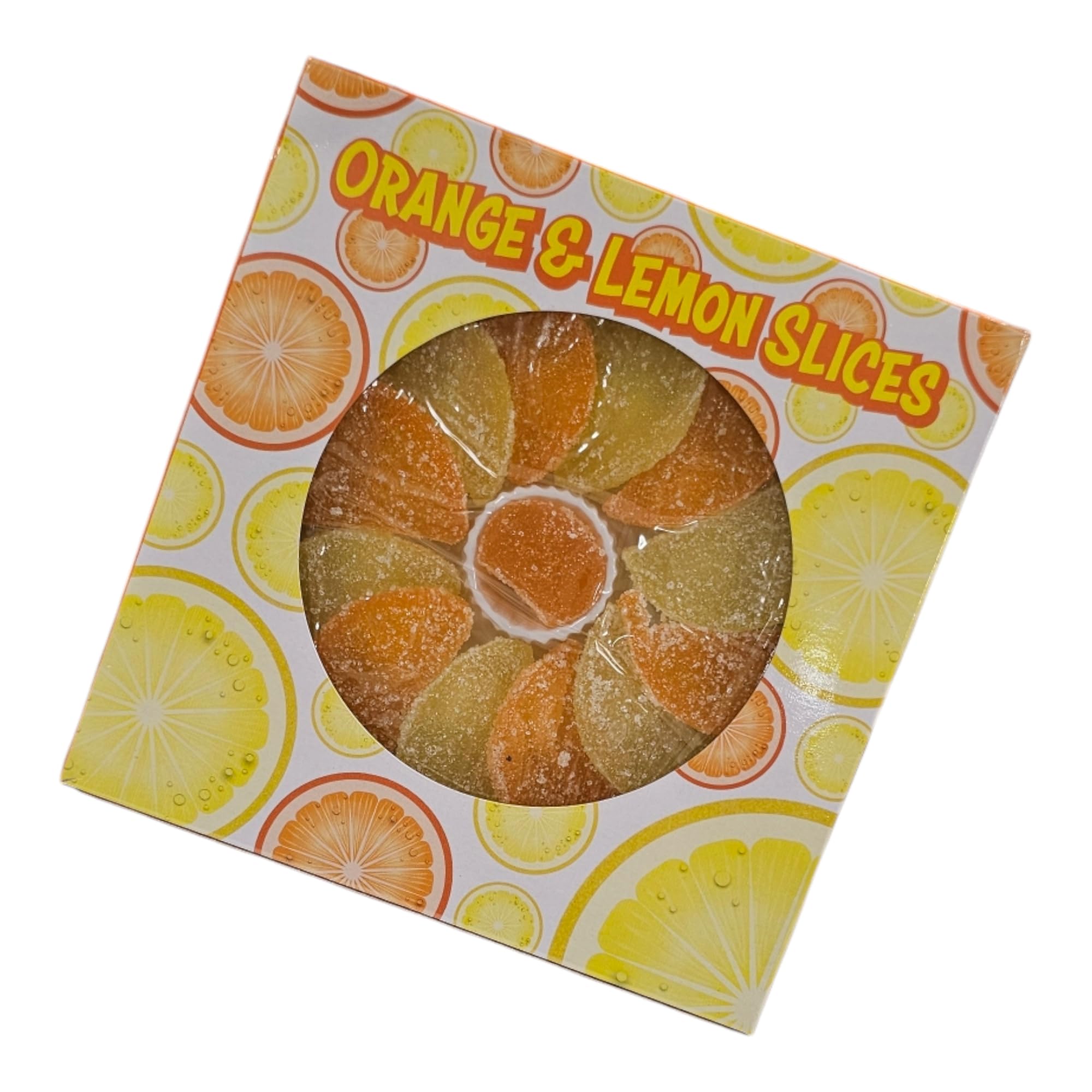 Bonds Orange & Lemon Slices 120g Sugar Coated Fruit Flavour Jelly Sweets