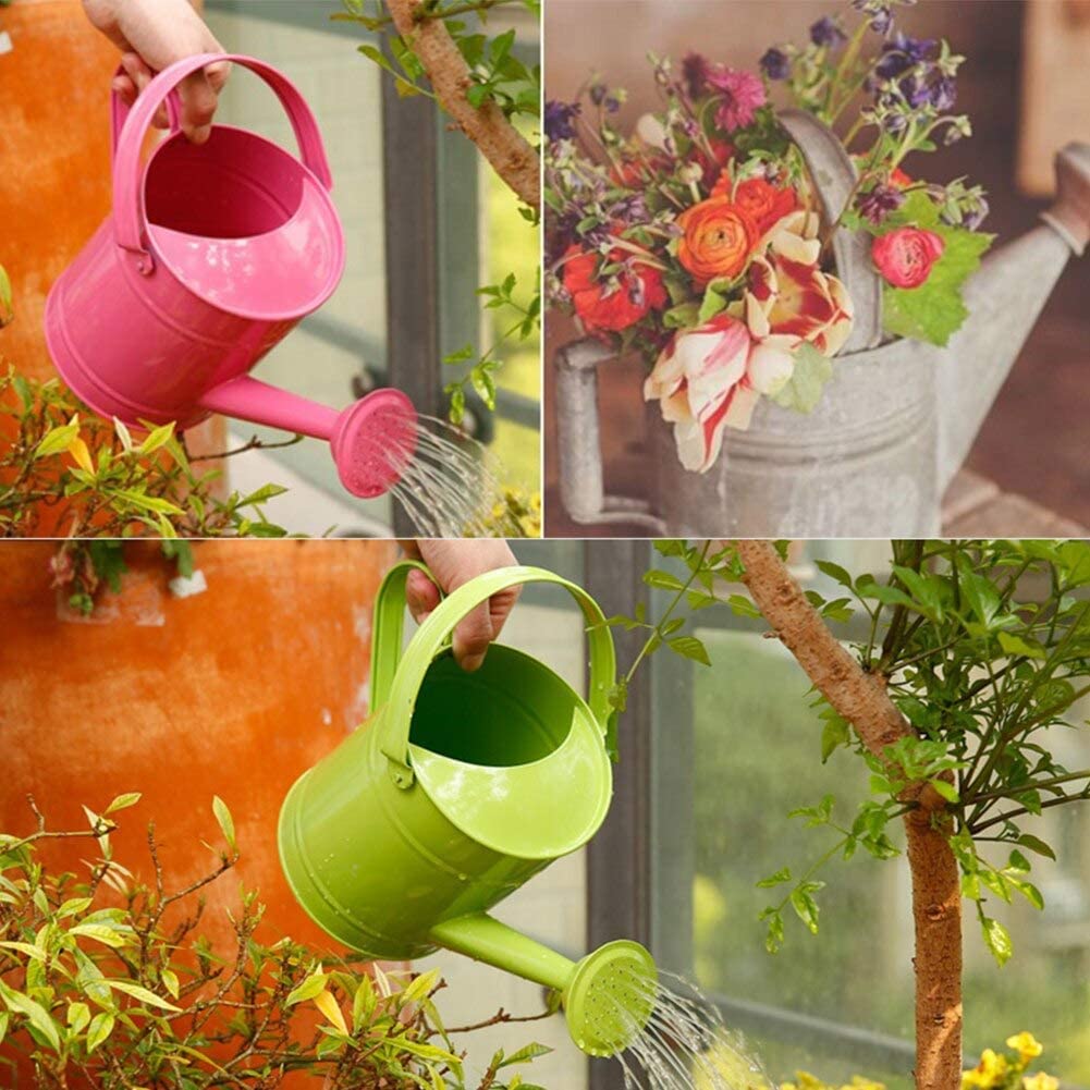 Regadera, Decorativa Moderna Regadera De 1,5 L, Planta Hierro, Ducha, Maceta Agua for Jardín, Suministros Riego por Aspersión, Hervidor, Herramientas Jardinería Latas de Riego(A-Blue)
