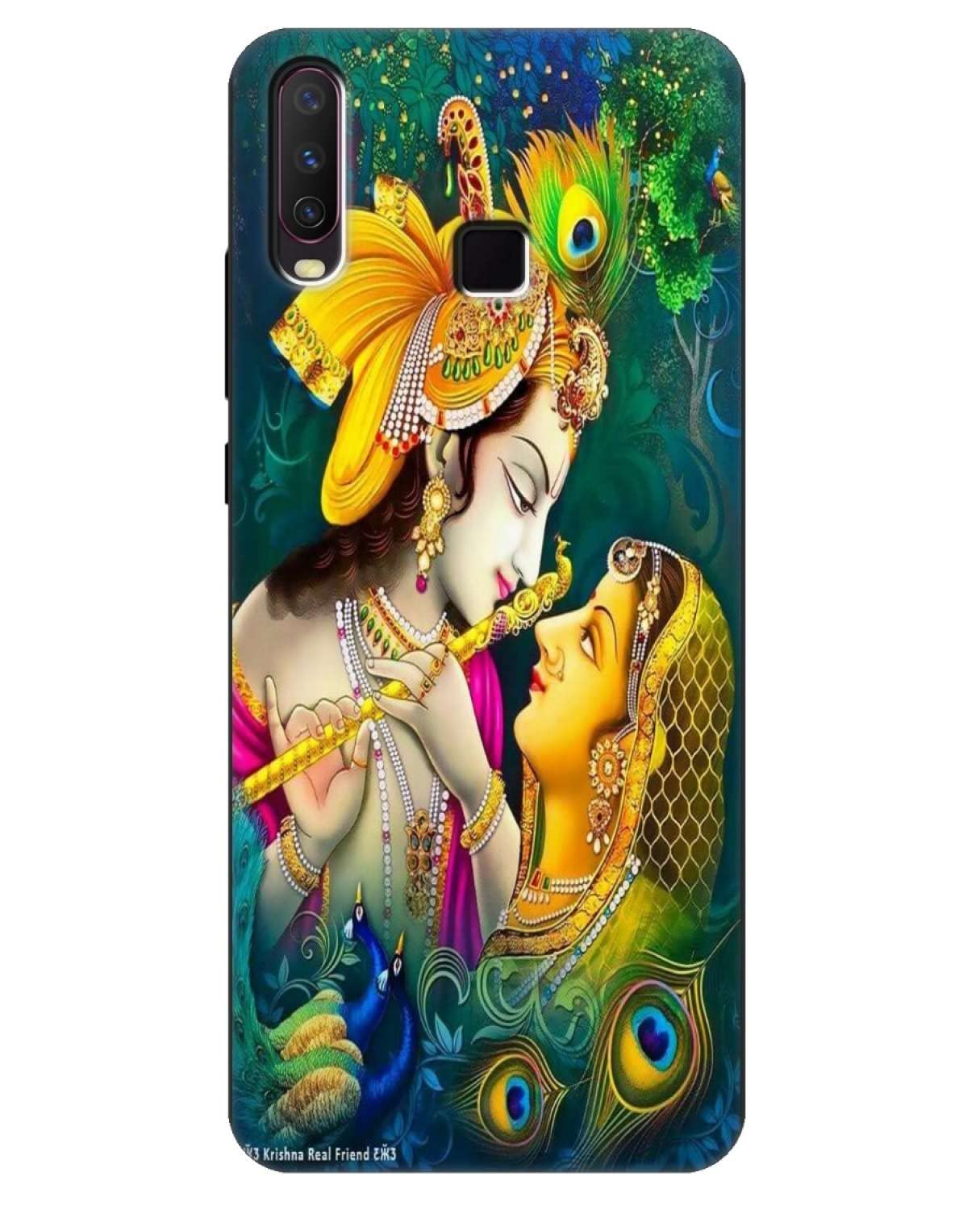 Samcase Radha Krishna Design Printed Soft Designer Mobile Back Cover for Vivo Y12 (1904) (B09ZJC6BH4) Amazon Price History, Amazon Price Tracker