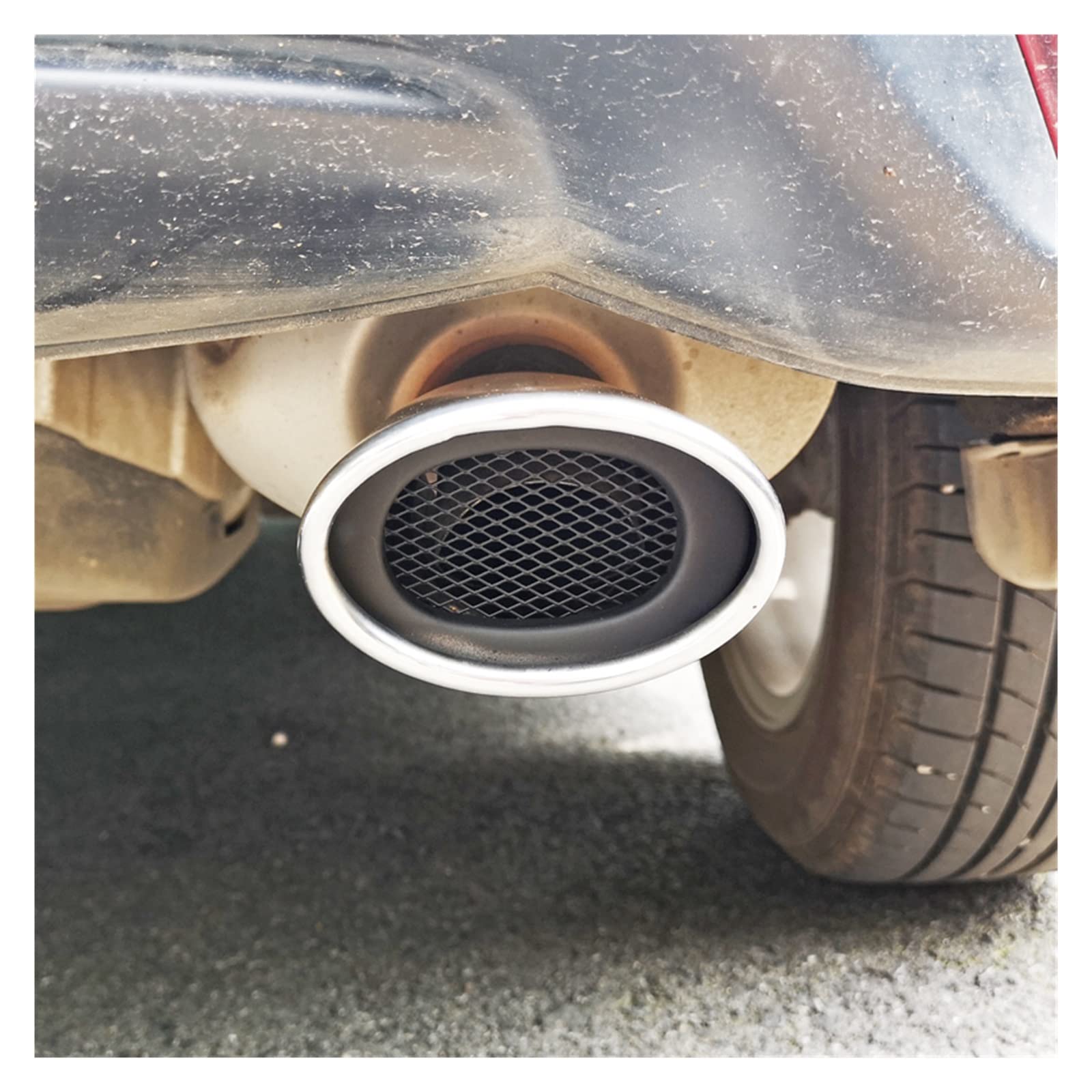 Punta de escape trasera para renovar el estilo de tu HRV BRV 7