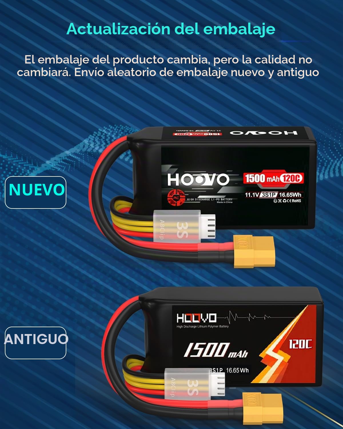HOOVO 3S 11.1 V for Airsoft Pistol RC Car