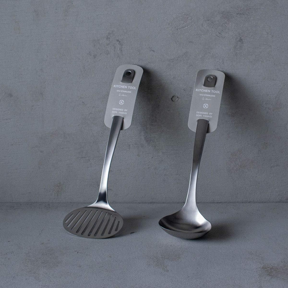 Sori Yanagi Simple and Easy to Use Kitchen Tool Tsubame Sanjo Stainless Steel Turner Spatula Dishwasher Safe Brushed Finish