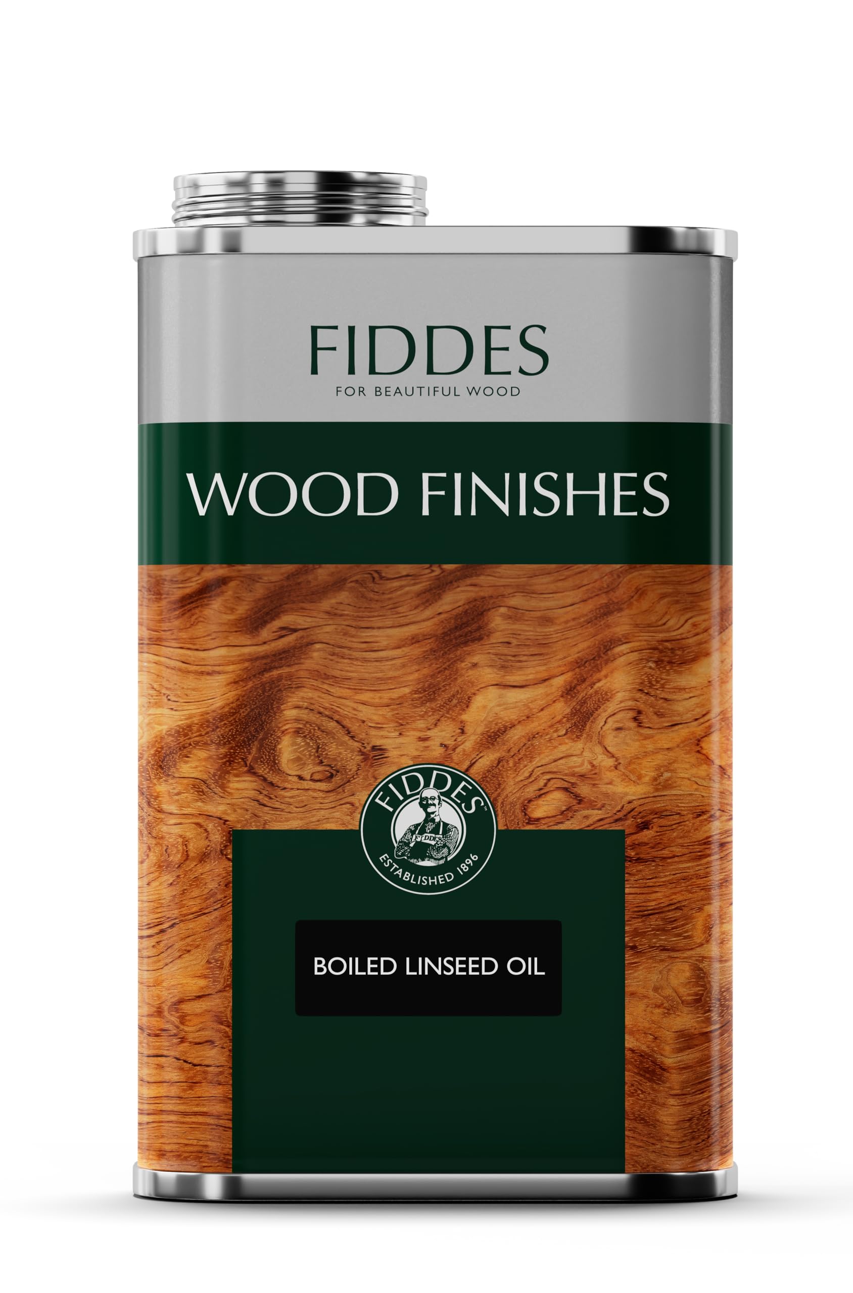 Fiddes Huile de lin bouillie 1 litre
