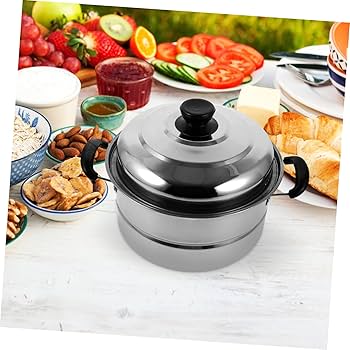 harthy スチーム機器 ステンレス製 Amazon | Yardwe ステンレス製スープポット 蓋付き ダブル