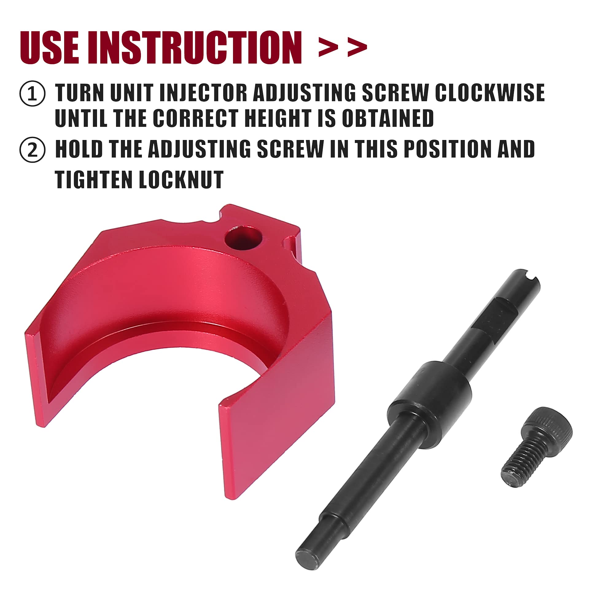 Kit Outils Calage Injecteur Caterpillar – Goupille J42083, Outil 9U7227, Douille J38587 Pour Moteurs C13/C15/3406E