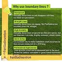 FunBadmenton Outdoor Badminton Court Boundary Line Tape for Doubles Play gallery image