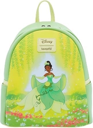 Loungefly Disney The Princess And The Frog Tiana Flower Mini Backpack LIGHT GREEN NONE