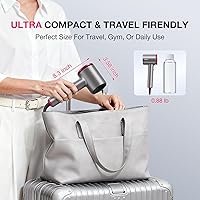 Vista 3 de High-Speed Hair Dryer 110,000 RPM, 1875W Ionic & Plasma Blow Dryer with Diffuser, Concentrator & Comb, 550 Million Ionic Hairdryer with Cool Shot