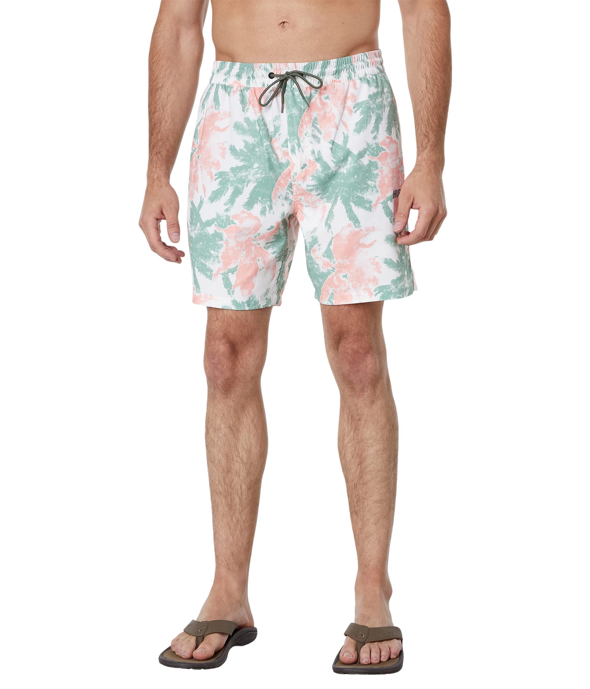 Hurley Explore H2O-Dri Trek II 17.5" Shorts Barely Bone LG (34-36" Waist)