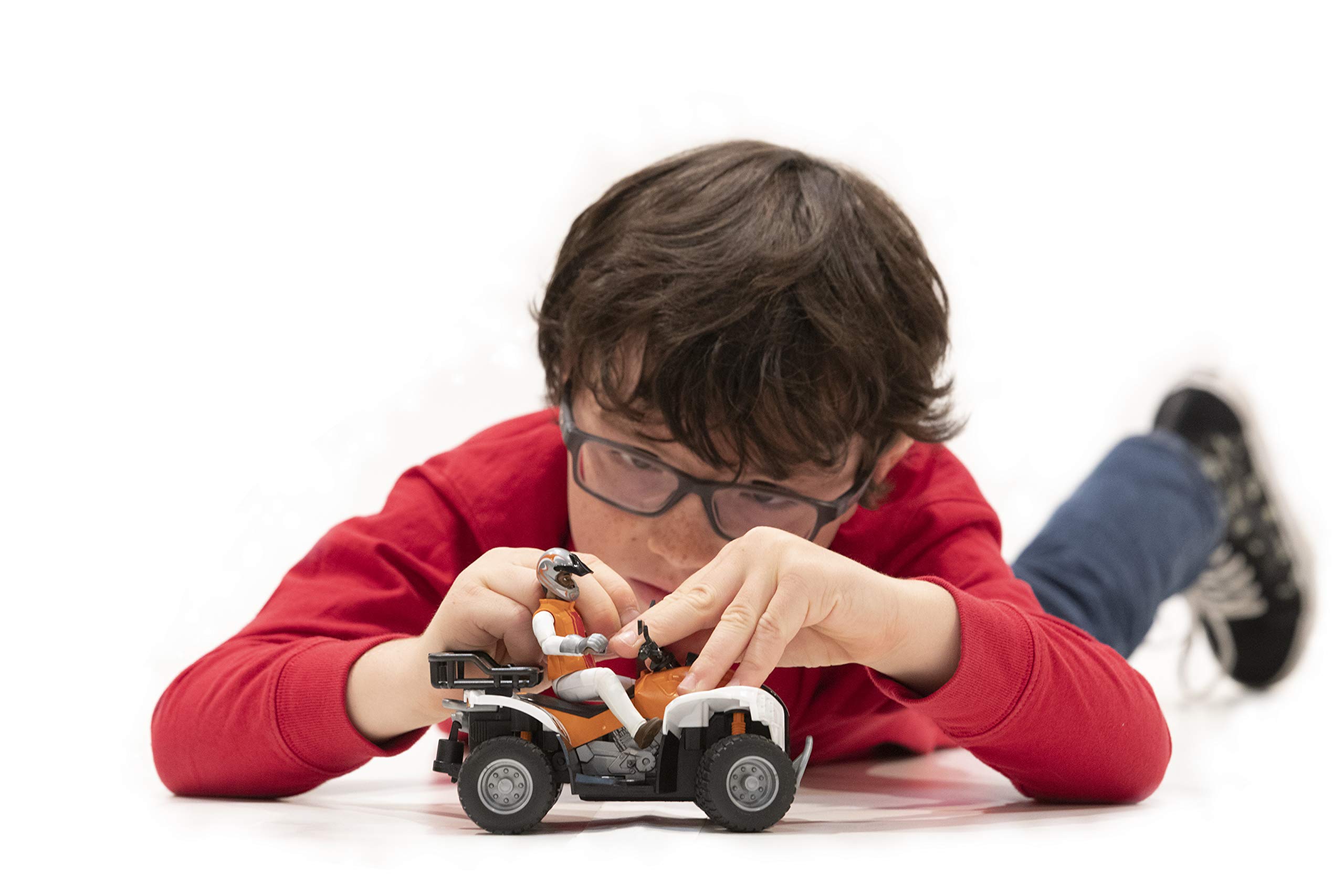 bruder quad with driver