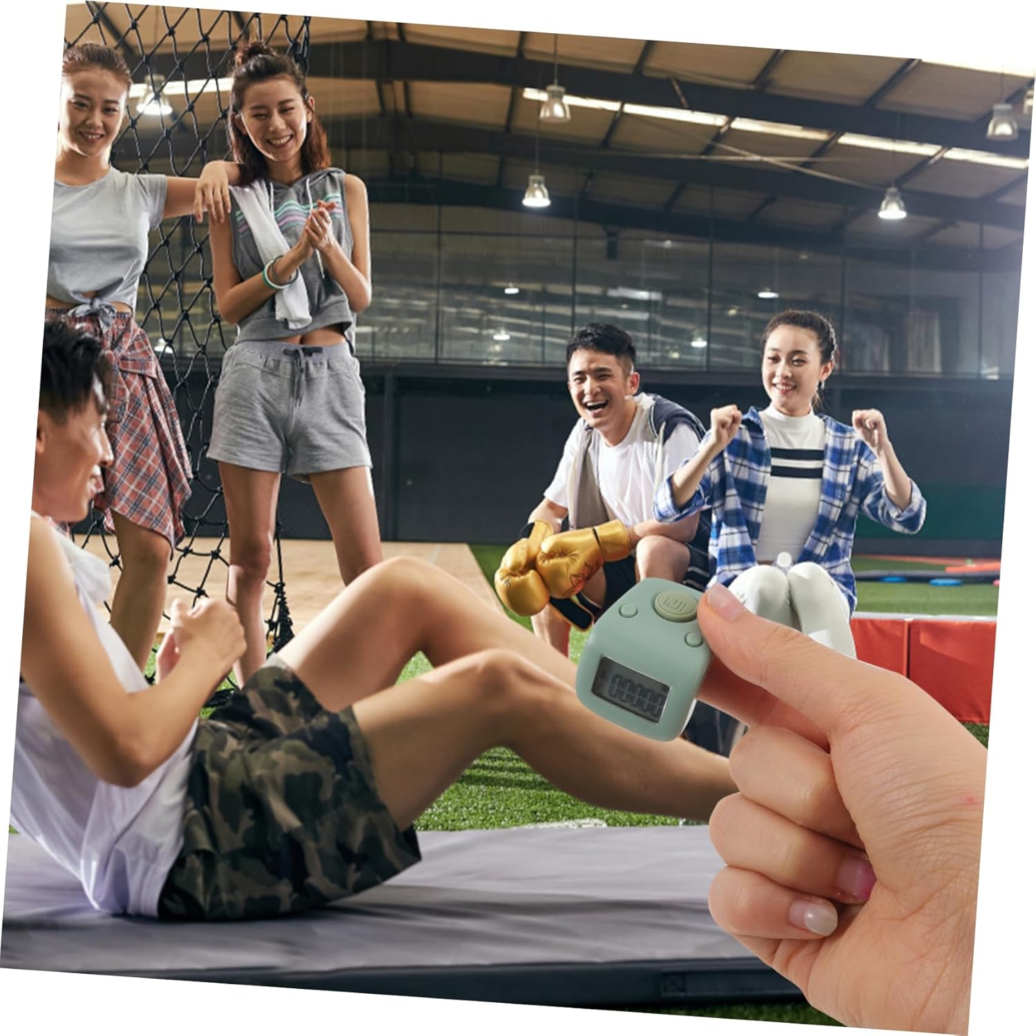 Finger Counter Stickers for Scrapbooking Hand Tally Counter Tracker Counter Electronic Finger Tally