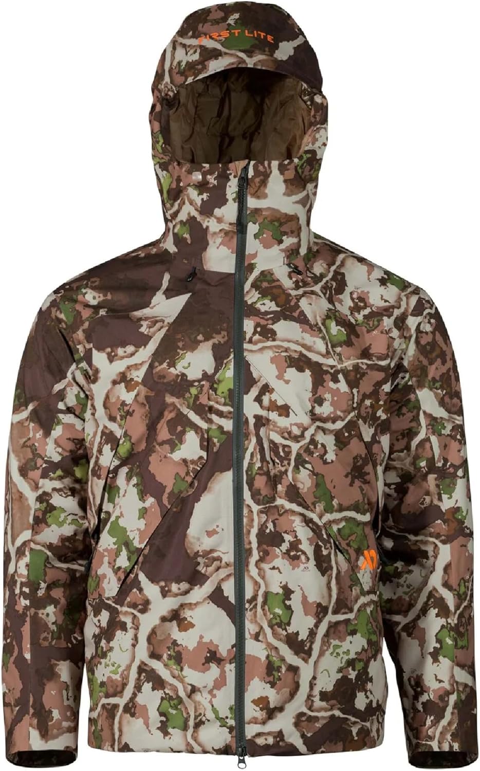 First Lite Men's Uncompahgre Foundry Jacket - Waterproof Insulated Camo Hunting Coat