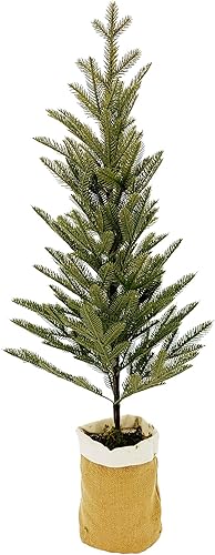 Miniatura 3 de Ashland® surtido de 3 pies de pino en bolsa de arpillera, 1 unidad, decoraciones navideñas
