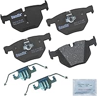 Vista 45 de Bendix Priority1 CFC154 - Juego de pastillas de freno de disco para Avanti II, Century, LeSabre, Regal, Riviera, chasis comercial, DeVille