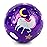 Daball Kid and Toddler Soccer Ball - Size 1 and Size 3, Pump and Gift Box Included (Size 3, Purple Unicorn)