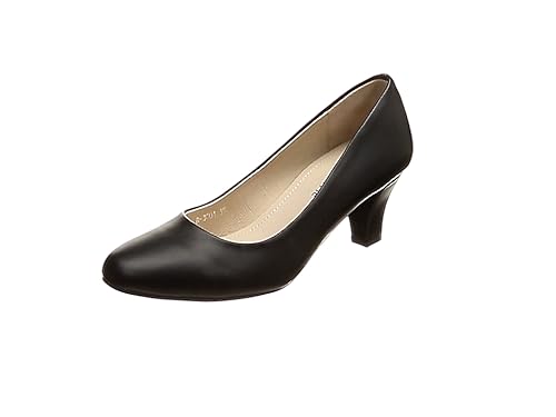 Amazon オリエンタルトラフィック パンプス リクルート フォーマルラウンドミドルヒールパンプス レディース R 3001 パンプス