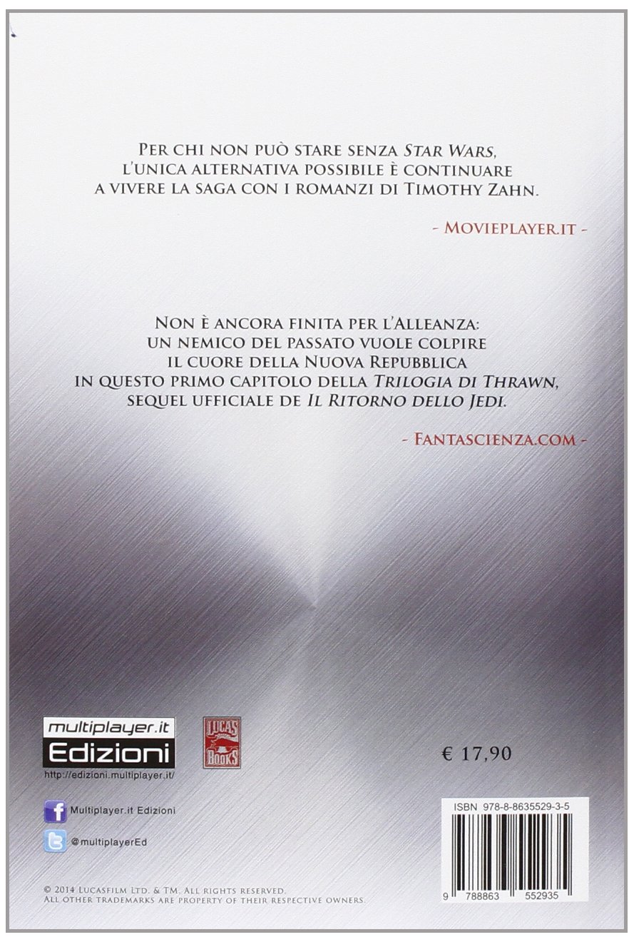 Star Wars. L'erede dell'impero. La trilogia di Thrawn (Vol. 1)