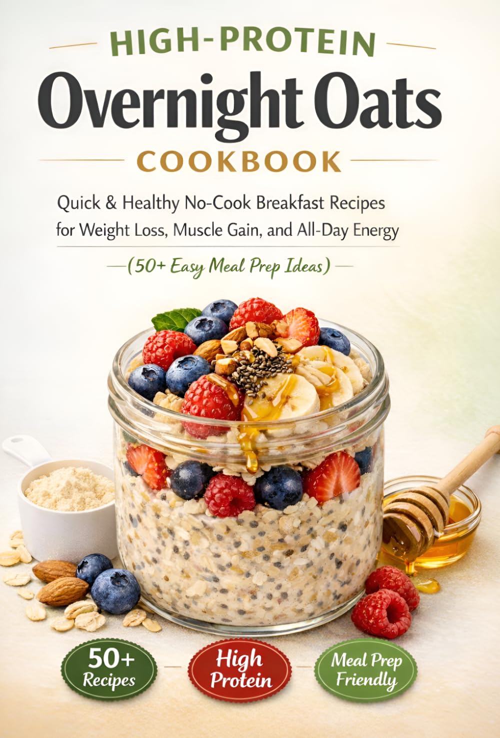 Amazon.com: High-Protein Overnight Oats Cookbook: Quick & Healthy No ...