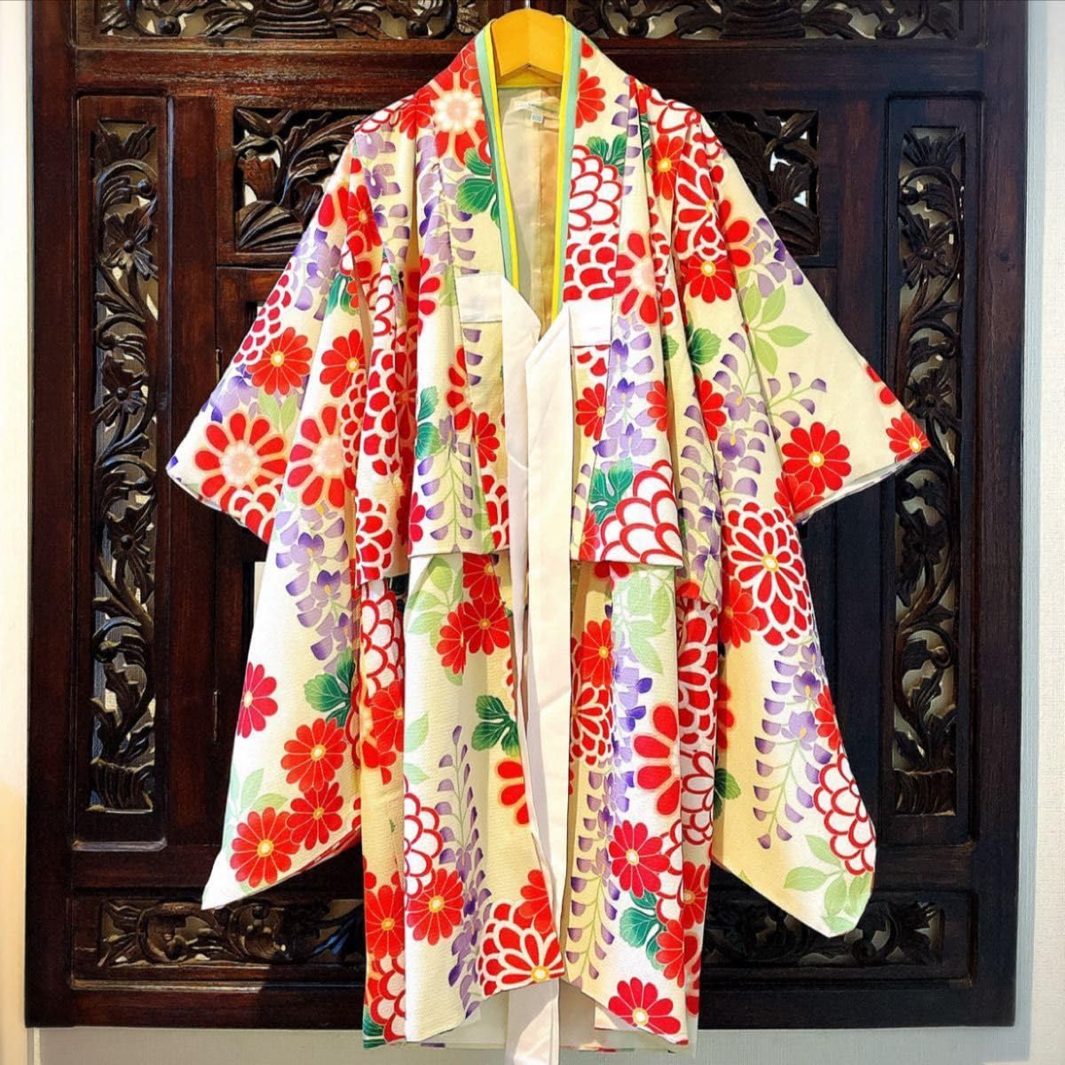 キャサリンコテージ 花柄着物 110サイズ Amazon.co.jp: キャサリンコテージ 七五三 100～110㎝ 赤色 花柄