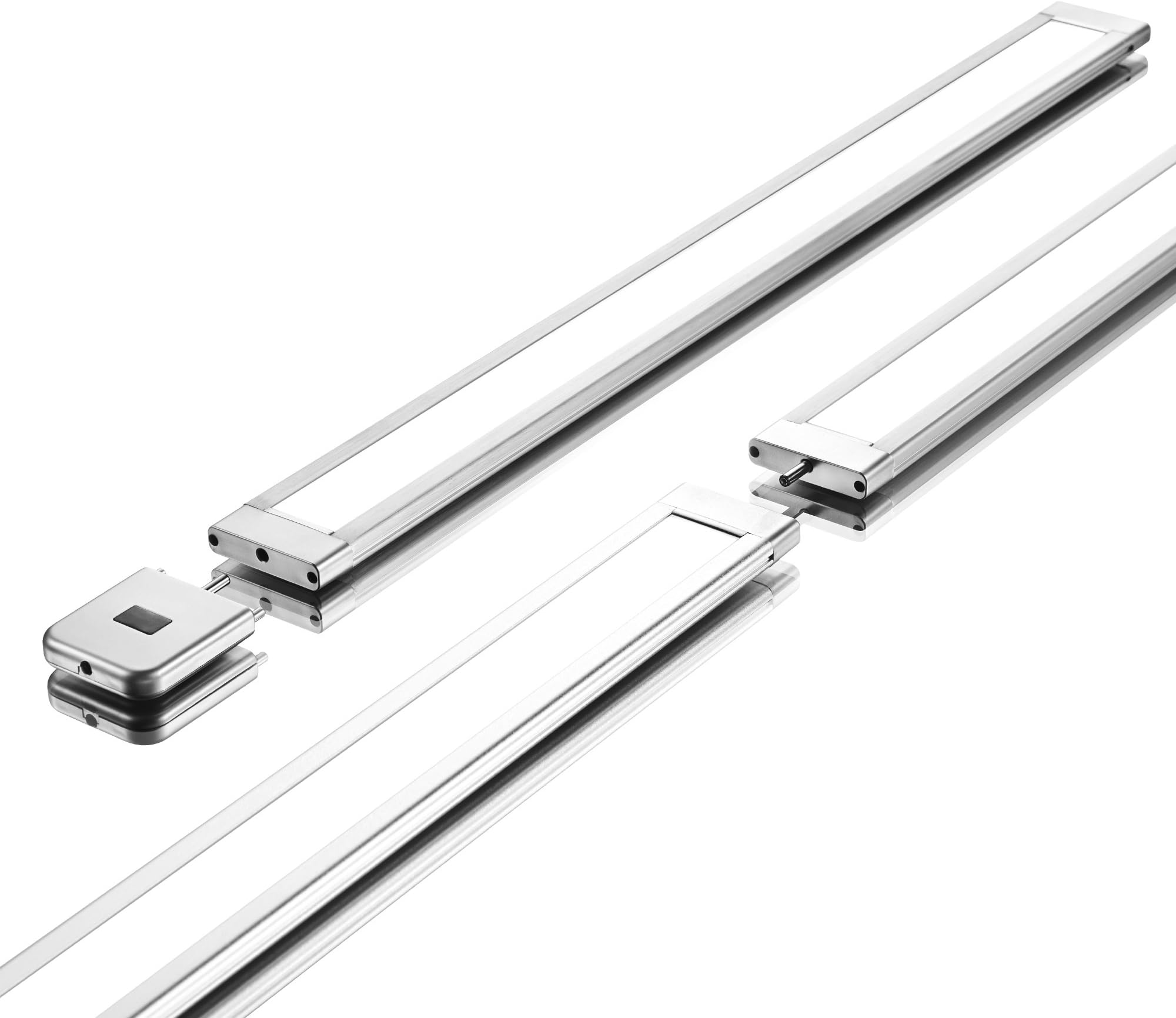 2 x 24 Inch Under Cabinet Lighting w/Hand-Wave Activation / 2 Panels, Super Slim, Light and Bright - 4000K / Under Cabinet LED Lighting by Phonar with 12V Adapter and IR Sensors