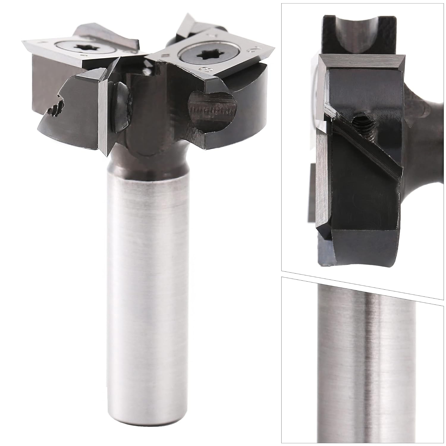 BARFLE Edge Treatment Grooving Flush Trim Router Bits with 1/2 Shank