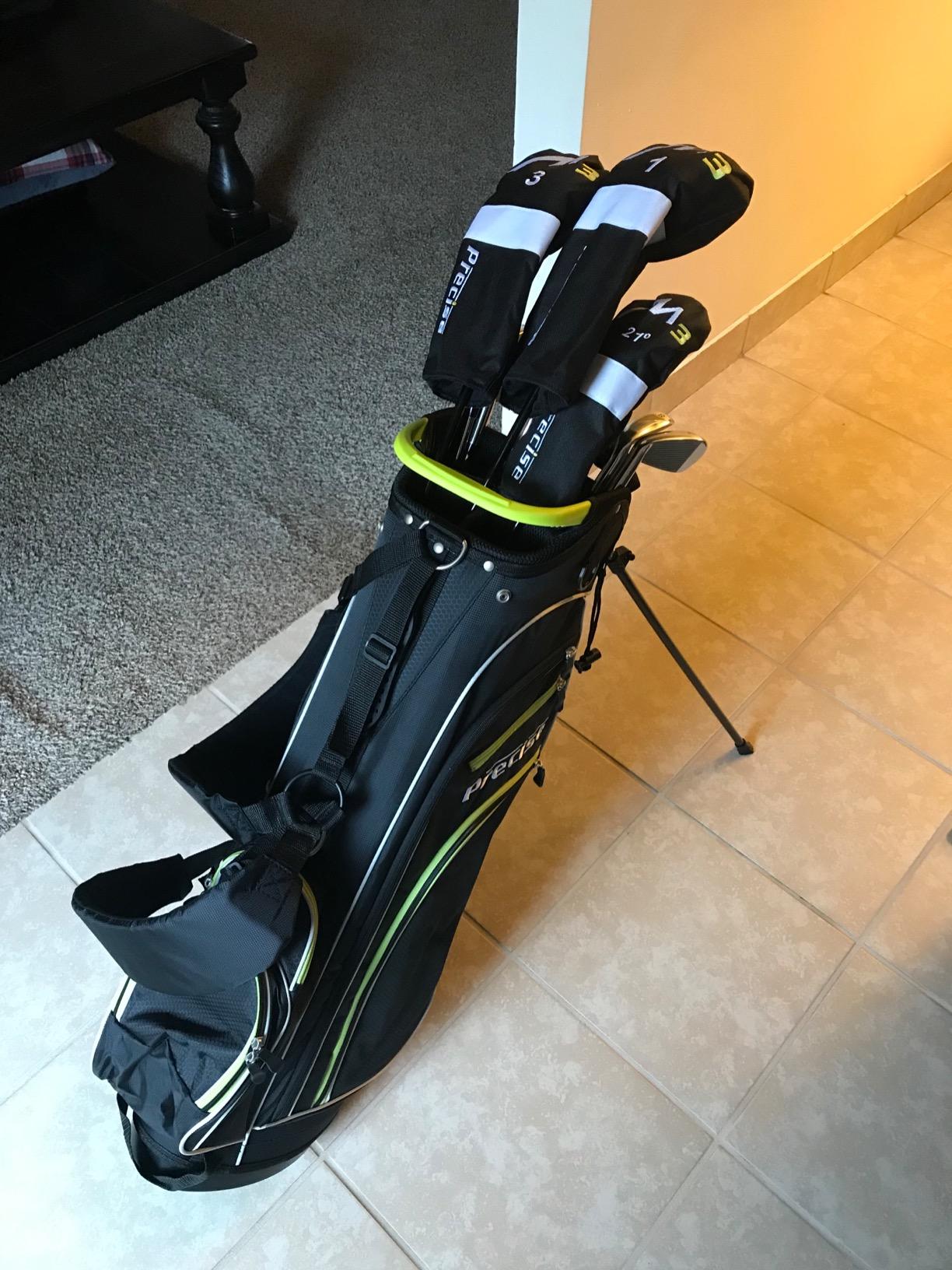 Precise M3 Men's Complete Golf Clubs Package Set Includes