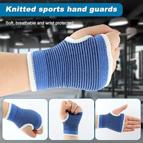 Miniatura 8 de Kit de entrenamiento de fuerza de agarre, 5 fortalecedores de agarre de mano ajustables con bolsa de almacenamiento y guante, fortalecedor de